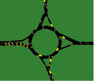 Simulation Smart Roundabout